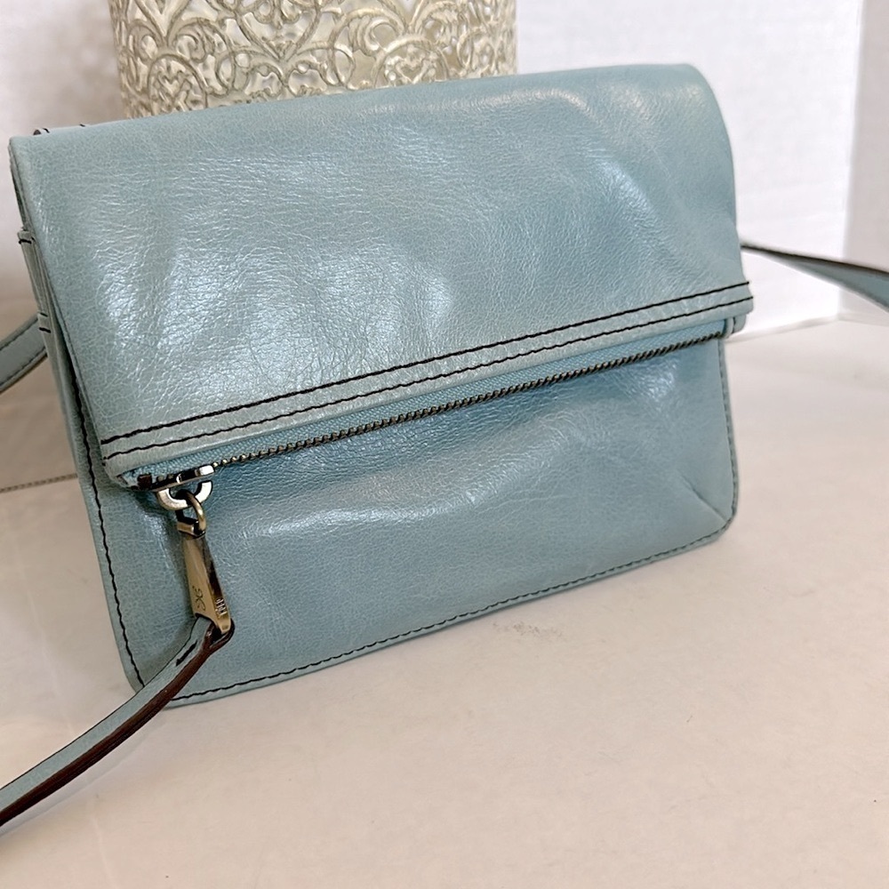 Women's Hobo International Glade Leather in Mist Blue NWOT - Picture 3 of 15